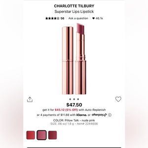 Charlotte Tilbury Superstar Lips Lipstick